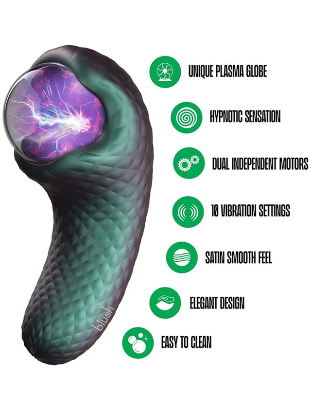 Enchanted Serpent Mystical Plasma Globe