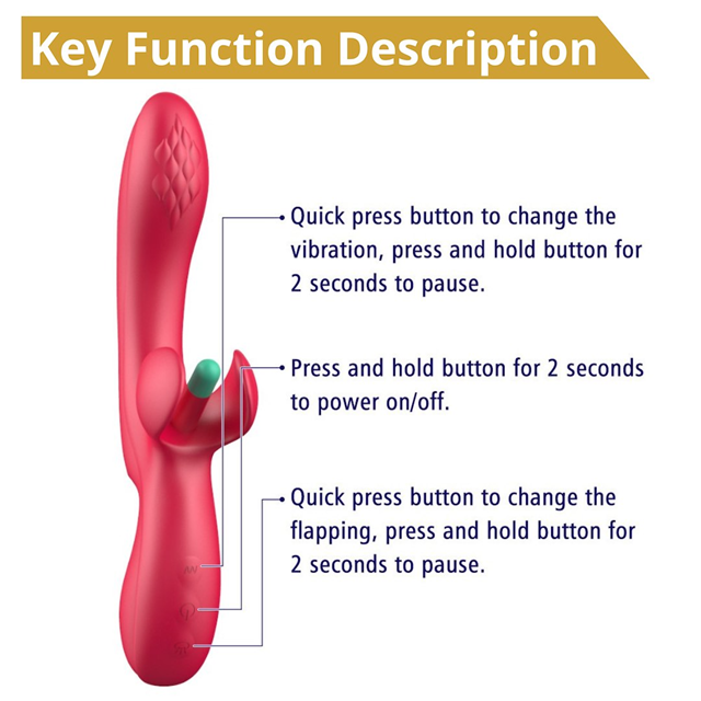 G-spot Vibrator With Moving Tongue