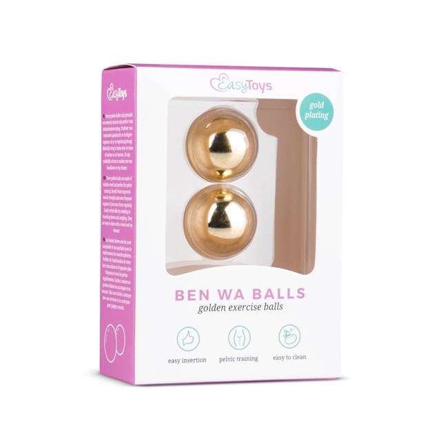 Gold Ben Wa Balls - 22mm