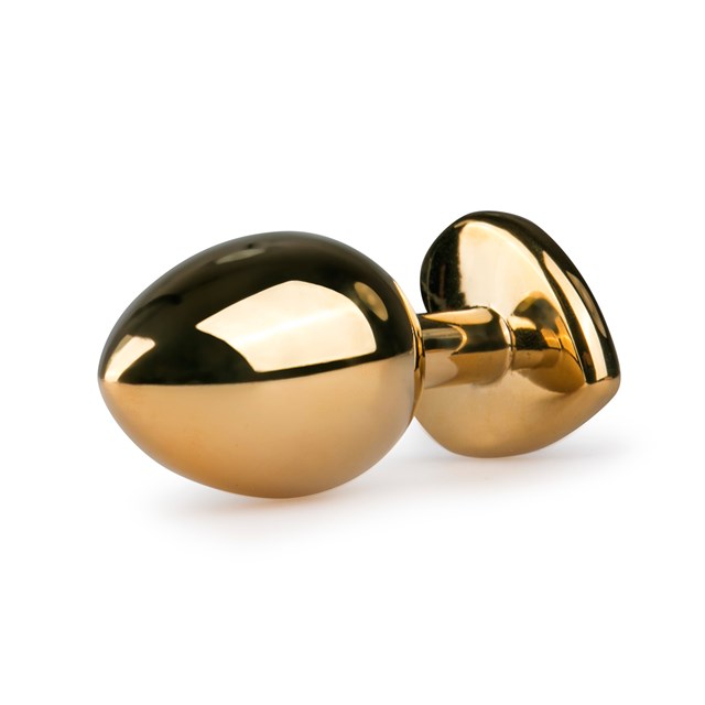 Heart Butt Plug No.7 -Gold/Pink