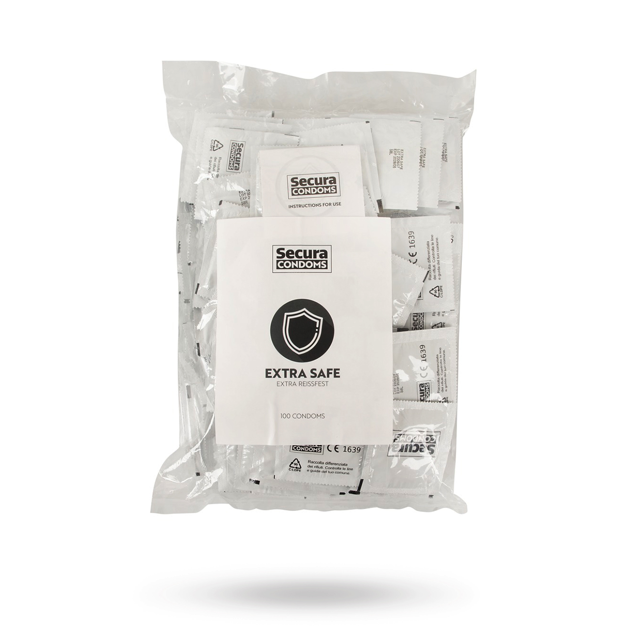 Produktfoto för Extra Safe 100-pack Kondomer