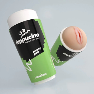 Fappucino Creamy Puss - Vaginal Masturbator Cup - Green