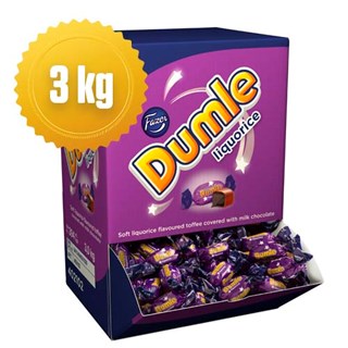 Fazer Dumle Liquorice Lakrits Storpack 3 Kg