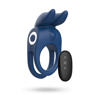Fierce Rabbit Ring Vibrating + Remote