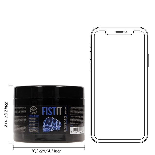 FistIt Extra Thick Lubricant 500 ml