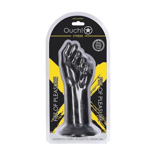 Fist of Pleasure Fist Dildo - 21 cm Black