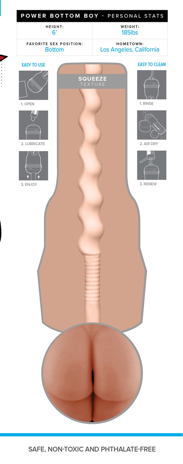 FLESHJACK POWER BOTTOM BOY