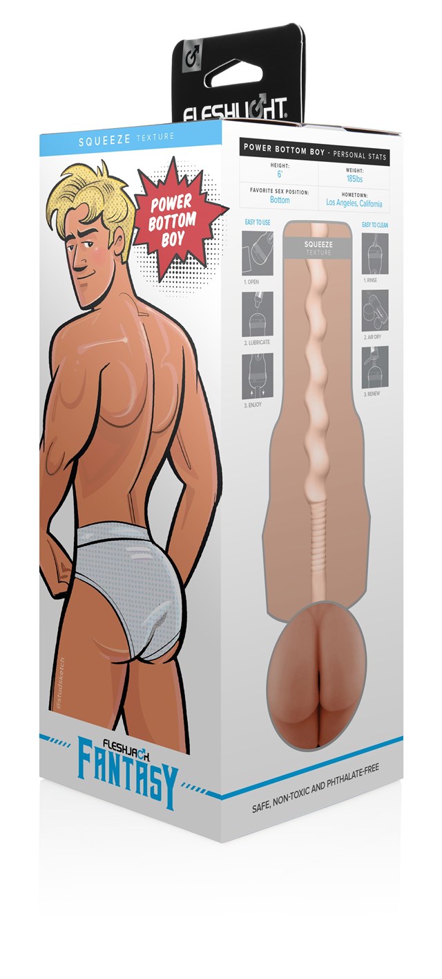 FLESHJACK POWER BOTTOM BOY