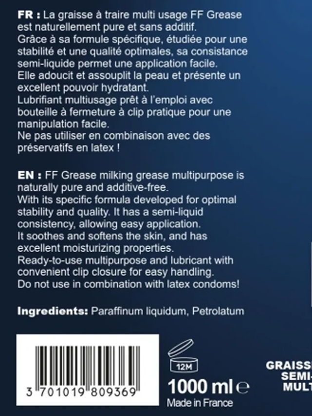 Fuck & Fist Milking Grease Lubricant 1000 ml
