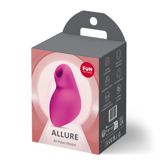 Allure Air Pulse Vibrator Magenta