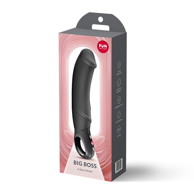 Big Boss G-Spot Vibrator Black