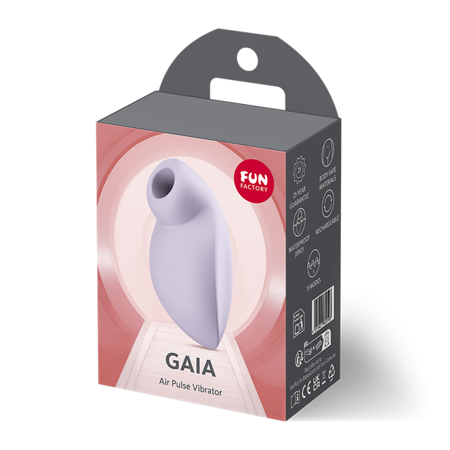 Gaia Air Pulse Vibrator Purple