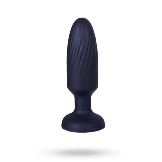 G-stuck Silicone Butt Plug Metallic Black