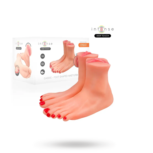 Gabbie Two-piece Foot-shaped Masturbator