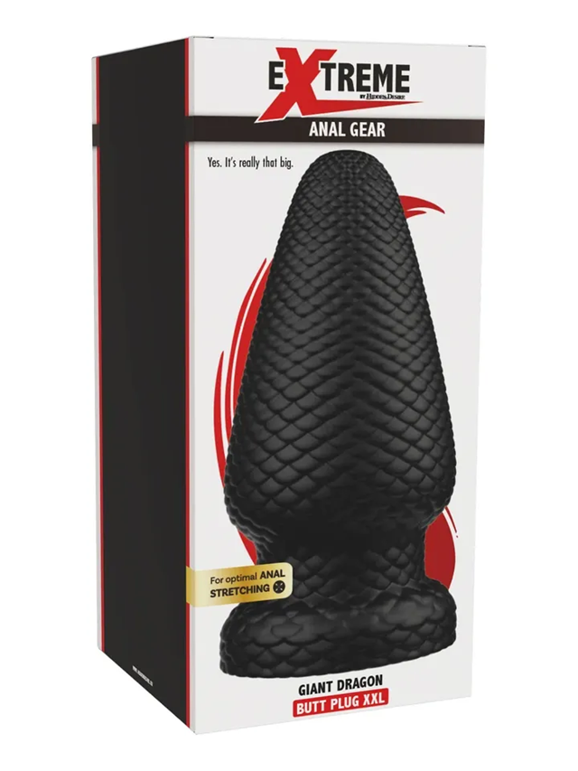 Giant Dragon Butt Plug PVC XXL