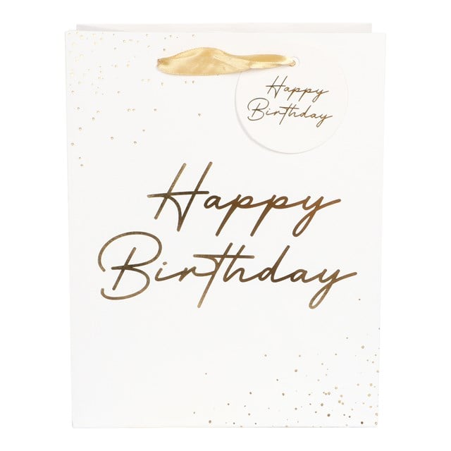 Presentpåse Happy Birthday