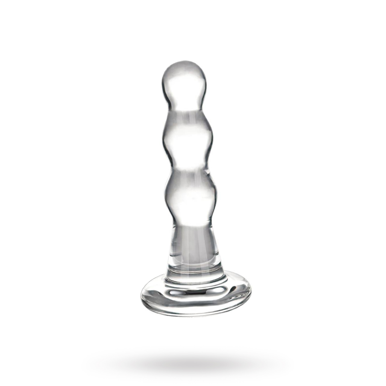 Gläs Triple Play Beaded Butt Plug
