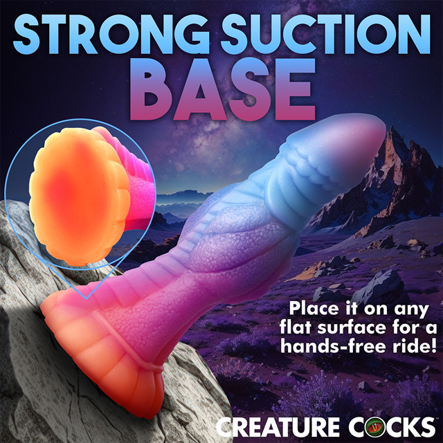 Glow-In-The-Dark Alien Dildo 21,6 cm