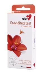 Graviditesttest 2 teststickor