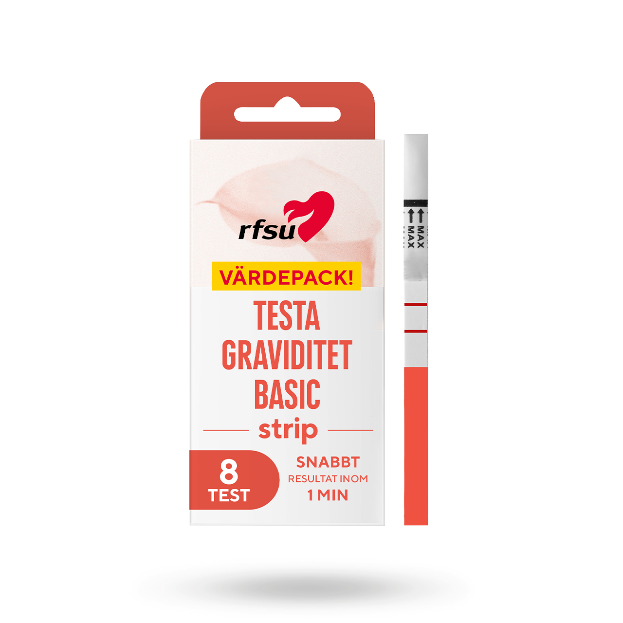 GRAVIDITETSTEST 8-PACK - ENKELT OCH SNABBT
