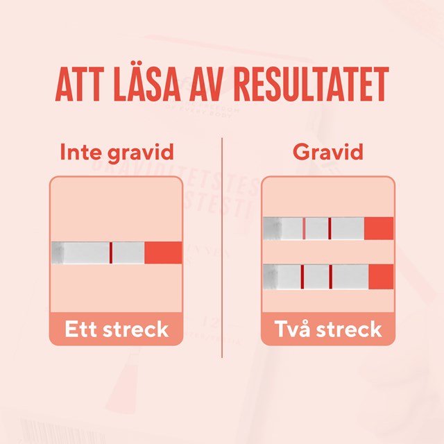 GRAVIDITETSTEST 8-PACK - ENKELT OCH SNABBT