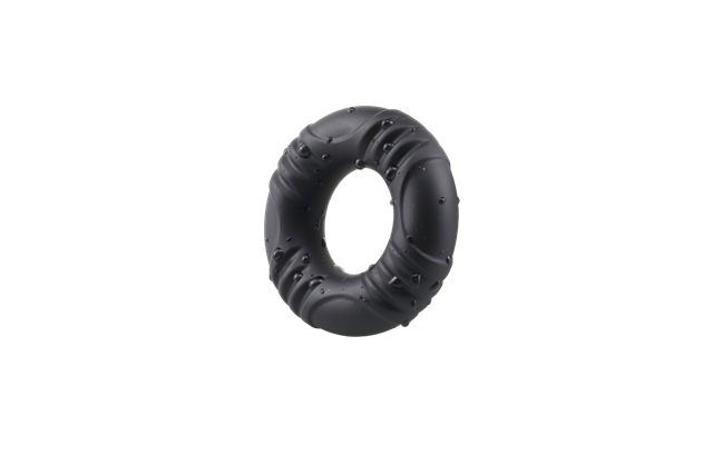 Great Fit Silicone Cock Ring Black