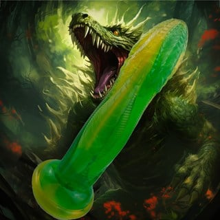 Veridian Serpentia Monster Dildo