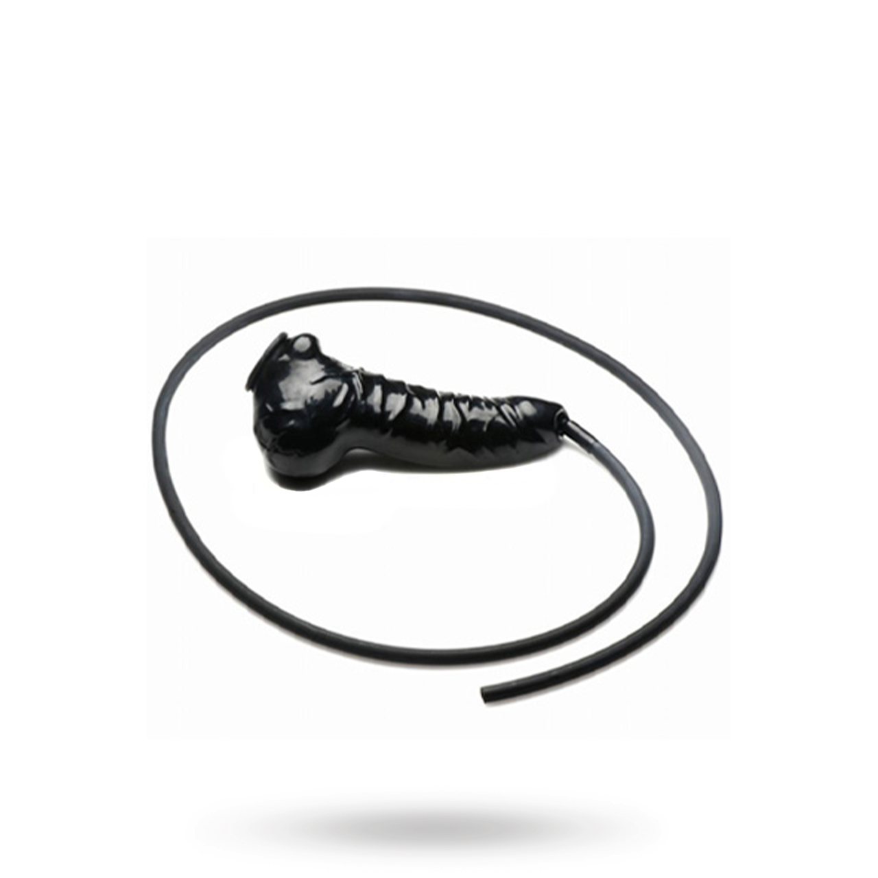 Guzzler Realistic Latex Penis Sleeve With Hose | SEXLEKSAKER - MEST FÖR HONOM - Penisöverdrag & Penis sleeve | Intimast