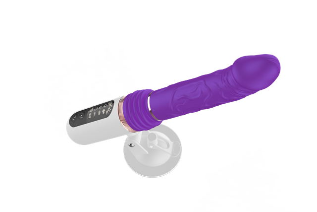 Hands-Free Thrusting & Vibrating Dildo