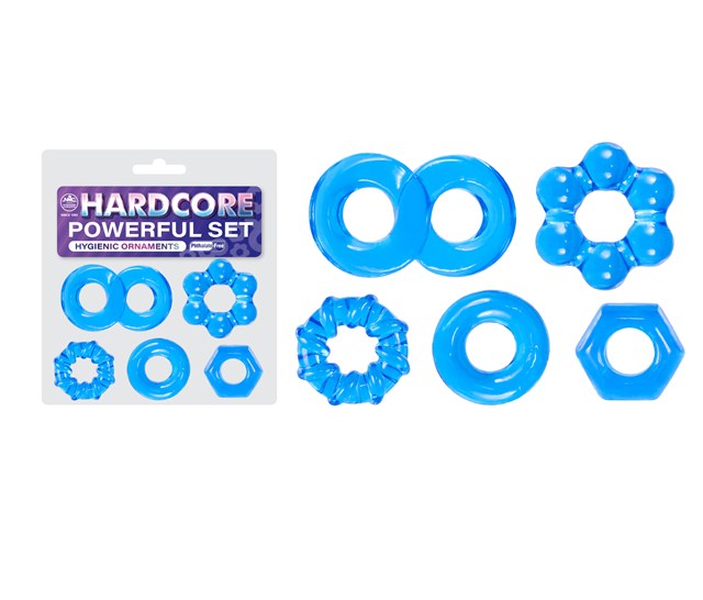 Hardcore Powerful Infinity C-Ring Set Blue
