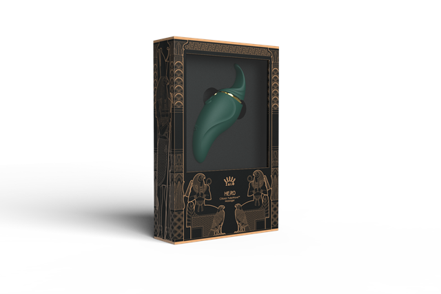 Hero Pulsewave Clitoris Massager - Jewel Green