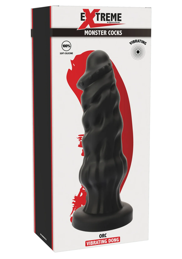 Orc Monster Vibrating Dong 23 cm