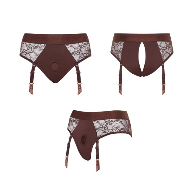 HARNESS LINGERIE DIVA - CHOCOLATE