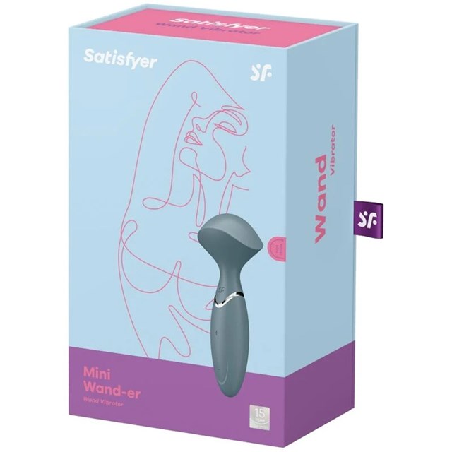 Satisfyer Mini Wand-er Grå
