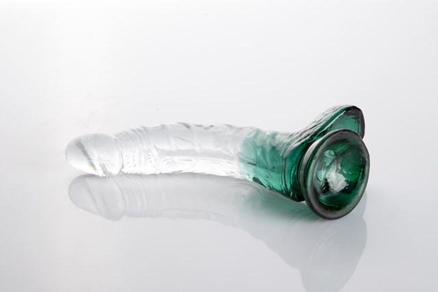 Crystal Pleasures Dual Color Curved 18cm Green