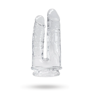 Imperium Jelly Double Dildo Clear