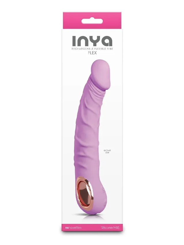 Inya Flex Realistic Rechargeable Silicone Flexible Vibrator