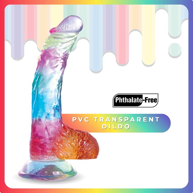 Jellildo Dildo With Balls Multi