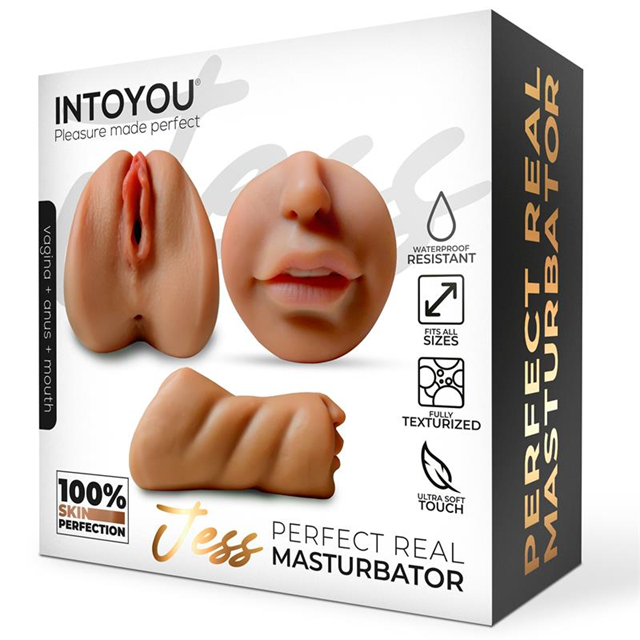 Jess Super Realistic Vagina, Anus & Mouth