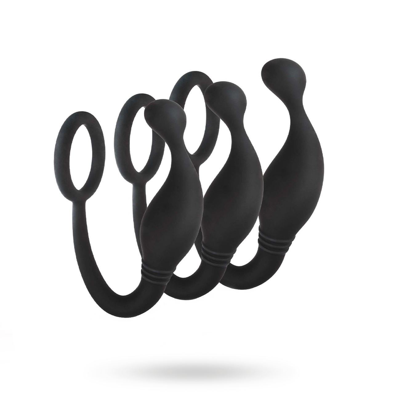 JET Horny Prostate Plug With Love Ring Set