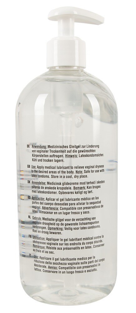 JUST GLIDE VATTENBASERAT GLIDMEDEL 500 ML