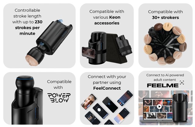 Kiiroo Keon WiFi Combo Set