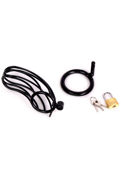 Kiotos Bird Cage Chastity Cage Black