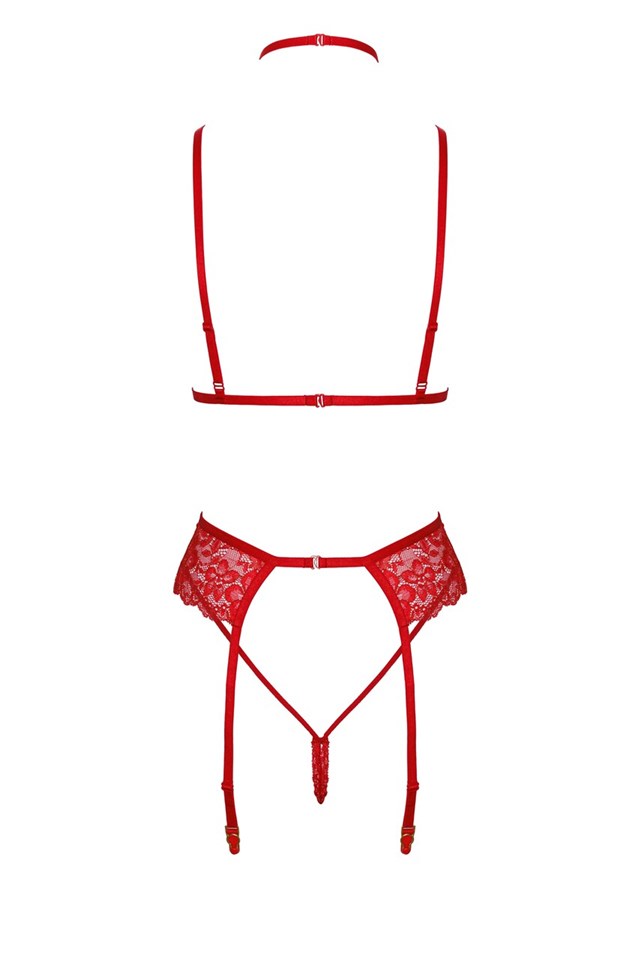 KISS243 Bondage Kiss Set Red