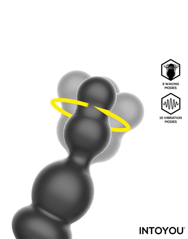 Klark Waving & Vibrating Plug With Remote