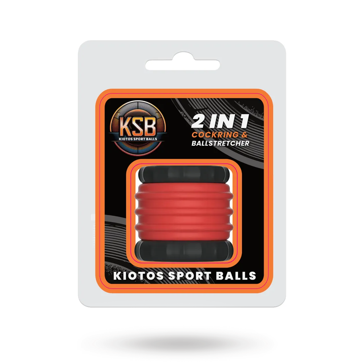 KSB 2in1 Silicone Cockring & Stretcher Red | SEXLEKSAKER - MEST FÖR HONOM - Penisringar | Intimast