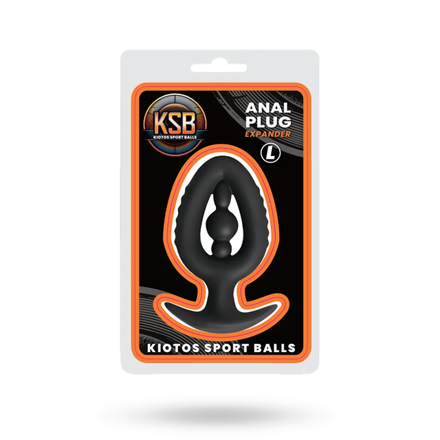 KSB Silicone Anal Plug/Expander With Internal Bead Large