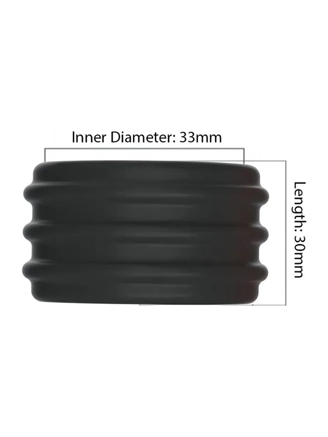 KSB Silicone Cockring & Ball Stretcher Compact