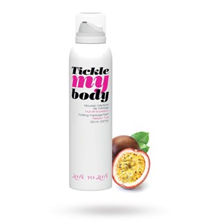 Tickle My Body - Massageskum Passionsfrukt 150 Ml