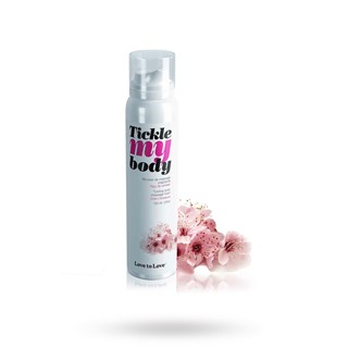 Tickle My Body - Massageskum Körsbärsblom 150 Ml